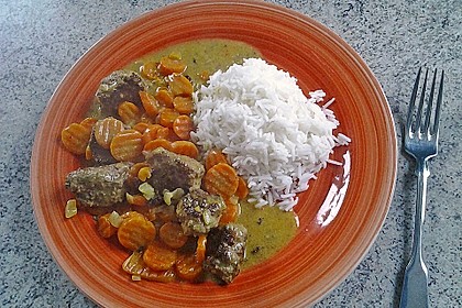Hackbällchen in Möhren-Currysoße 18