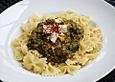 Pasta mit Rahmspinat India