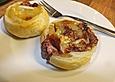 Bl&auml;tterteigschnecken mit Apfel und Schokolade