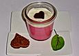 Rote Bete-Panna Cotta mit Meerrettichcreme-Topping