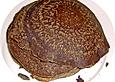 Pfannkuchen aus schwarzen Belugalinsen