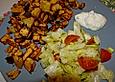 S&uuml;&szlig;kartoffeln mit Parmesan