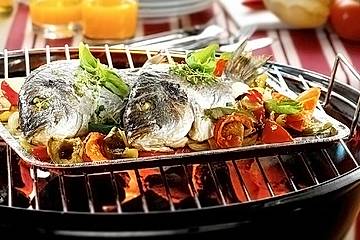 Dorade Barbecue Style vom Grill