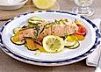 Lachsfilet mit Gem&uuml;se