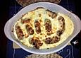 Blumenkohlgratin mit Bratwurst