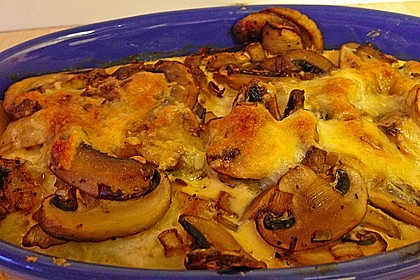 Champignontarte mit Emmentaler 33