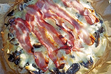 Champignontarte mit Emmentaler 27