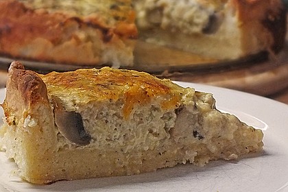 Champignontarte mit Emmentaler 23