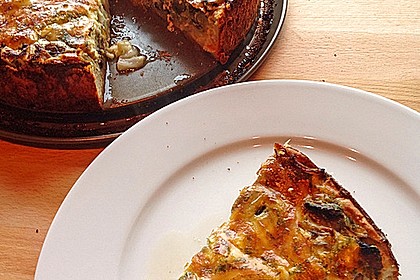 Champignontarte mit Emmentaler 3