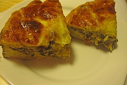 Champignontarte mit Emmentaler 36