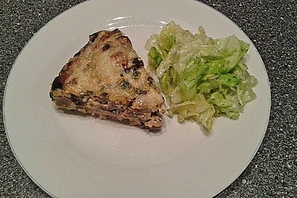 Champignontarte mit Emmentaler 25