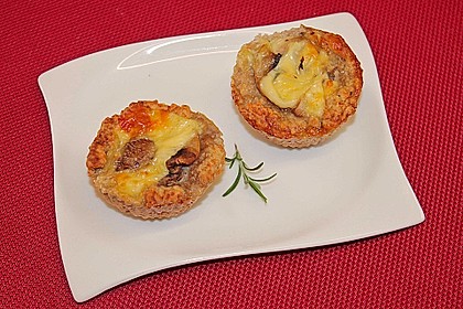 Champignontarte mit Emmentaler 17