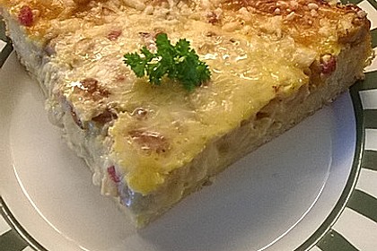 Champignontarte mit Emmentaler 2