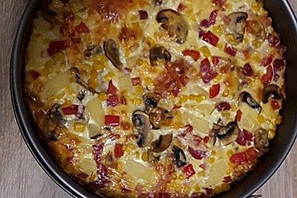 Champignontarte mit Emmentaler 6