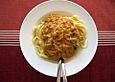 Pasta mit Thunfisch-Zucchinisauce  nach franz&ouml;sischer Art