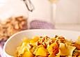 Nudeln mit Butternut- oder Hokkaido-K&uuml;rbis