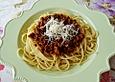 Spaghetti mit Hackfleischsauce