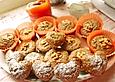 Vollkornmuffins mit Bananen und Apfel