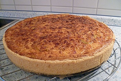 Einfache Schinken-Käse-Lauch Quiche 4