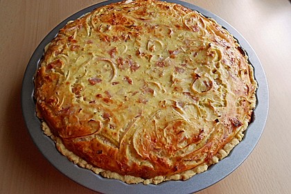 Einfache Schinken-Käse-Lauch Quiche 6