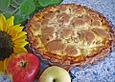 Apfelkuchen mit Sauerrahm