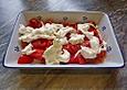 Geschmorte Tomaten alla Burrata