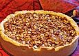 Apfelkuchen mit Mandel-Karamell-Kruste