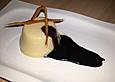 Karamell-Panna cotta mit Schokoso&szlig;e