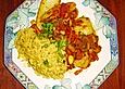 Fenchelgem&uuml;se mit  Pilzen, N&uuml;ssen und Tomaten