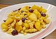 Apfelsp&auml;tzle mit Cranberries