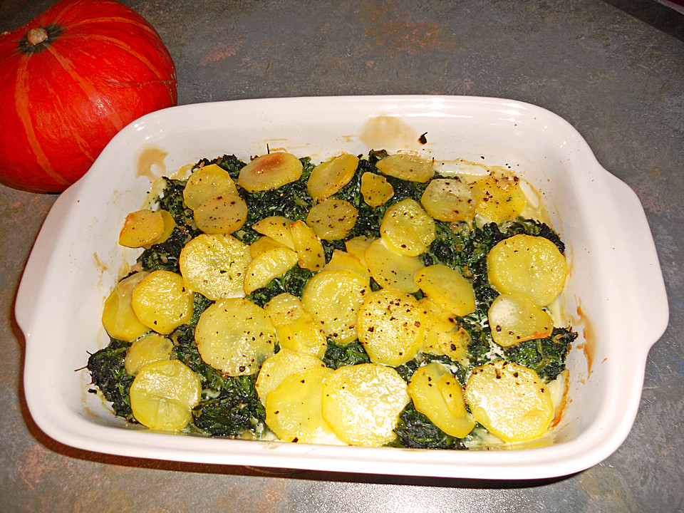 Hokifilet mit Blattspinat und Kartoffeln (Rezept mit Bild) | Chefkoch.de