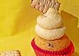 Bananen-Cupcakes mit Vanillefrosting
