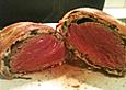 Rinderfilet im Puttanesca-Serrano-Mantel