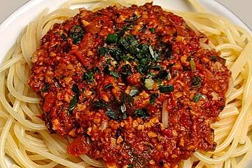 Nuss-Bolognese