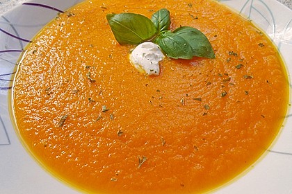Möhren-Orangen-Suppe