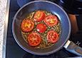 Omelette mit Tomaten und Pilzen