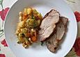 Geschmorter Spie&szlig;braten vom Blech