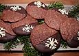 Chai Latte Cookies mit Schokokern