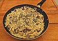 Schnelle K&auml;sesp&auml;tzle mit Champignons