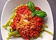 Schnelle Hack-Tomatensauce