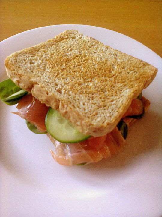 Lachs sandwich kalorien