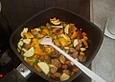 Gem&uuml;sepfanne mit Bratwurstkl&ouml;&szlig;chen