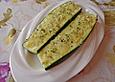 Gebackene Zucchini mit Knoblauch