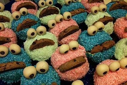 Krümelmonster Cupcakes 157