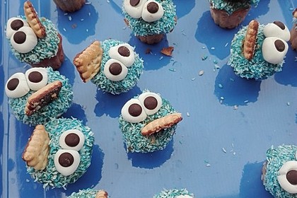 Krümelmonster Cupcakes 180