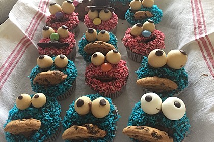 Krümelmonster Cupcakes 151