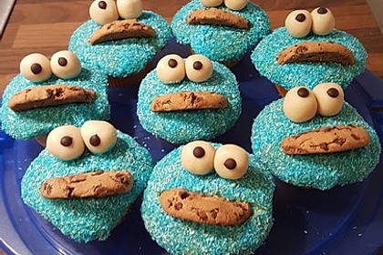 Krümelmonster Cupcakes 156