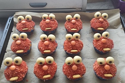 Krümelmonster Cupcakes 100