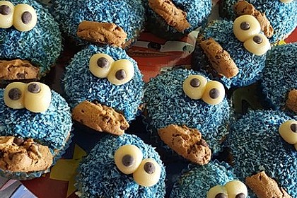 Krümelmonster Cupcakes 158