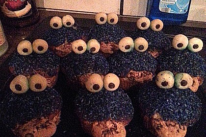 Krümelmonster Cupcakes 207